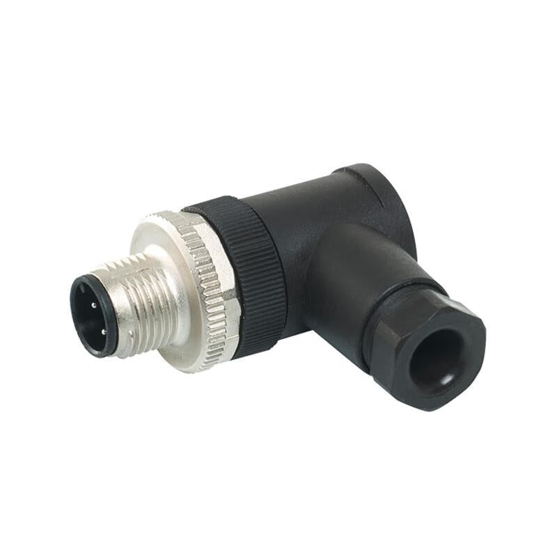 Siemens M12 plug, angled 5-pole screw terminal connection maximum 0.75mm2A coding maximum 4A; 3RK19024DA005AA0