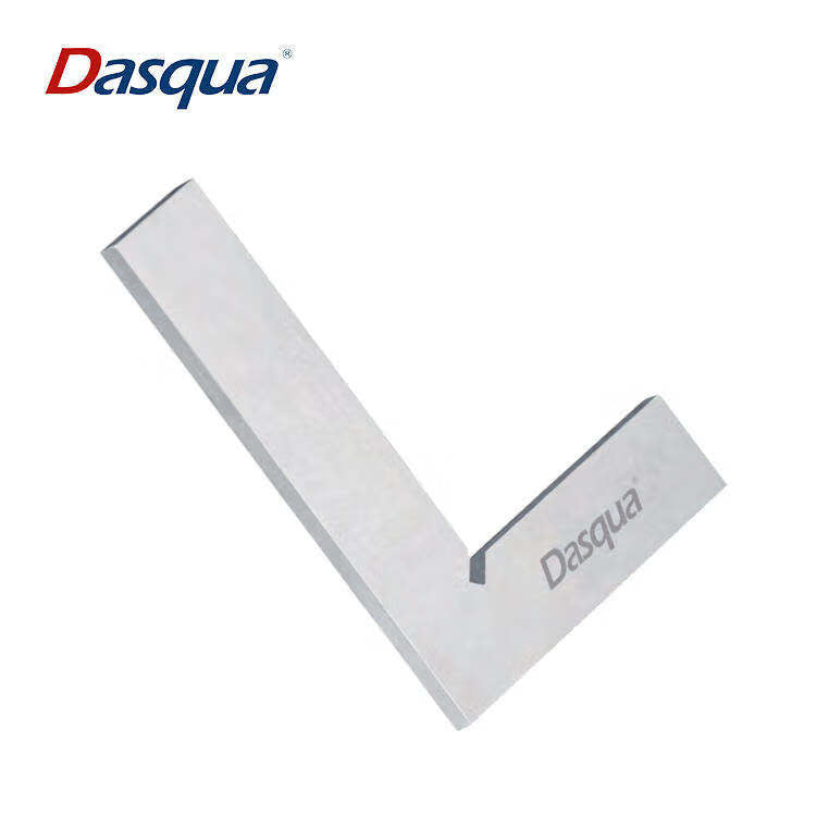 Dashico Flat Angle Ruler Base Widened Seat Knife-Edge Angle Ruler 90 Degree Stainless Steel Thickened Wide Seat with Base Shape Right Angle Ruler 300*200mm_Grade 1