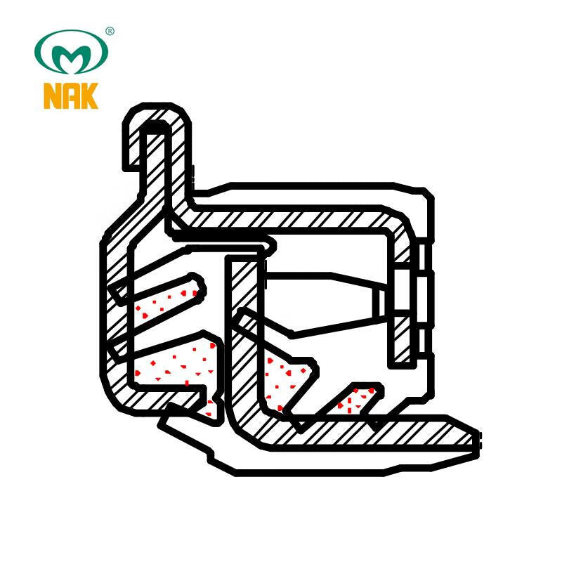 NAK (Maoshun) AP 55*78*16 NBR Nitrile Rubber Combination Oil Seal 1 piece/pack