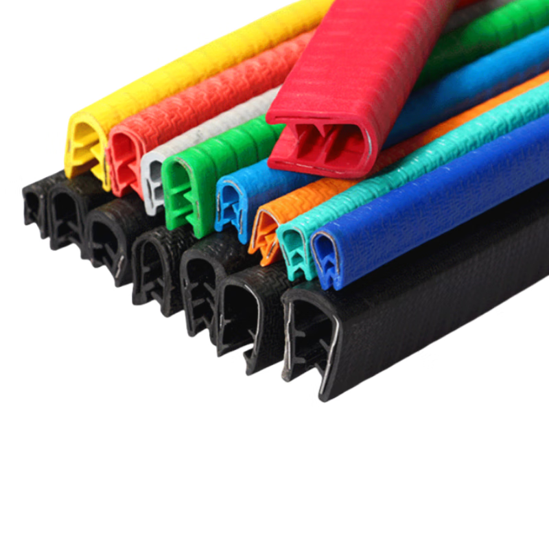 Xijun U-shaped skeleton sealing strip, U-shaped rubber sealing strip, cable tray cover, cut-resistant handle, height 13mm, width 8mm (2-4mm), 5 meters.