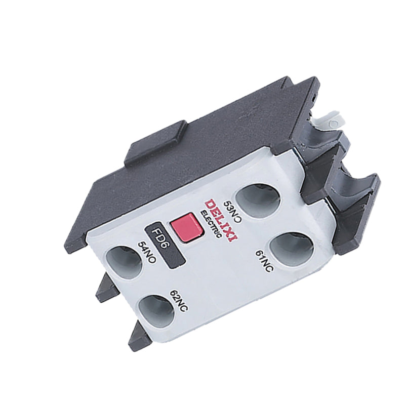 DELIXI ELECTRIC AC contactor top auxiliary contact FD6-02 RoHS/piece