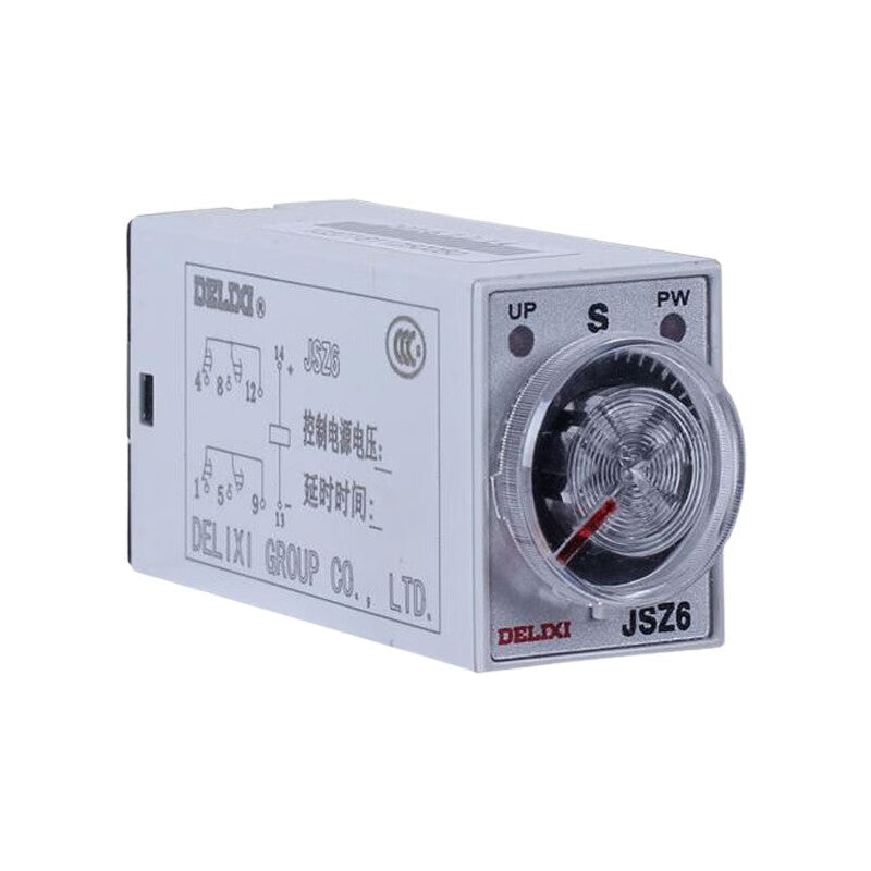 DELIXI JSZ6-4 Electronic Time Relay 30S DC24V - Reliable Performance