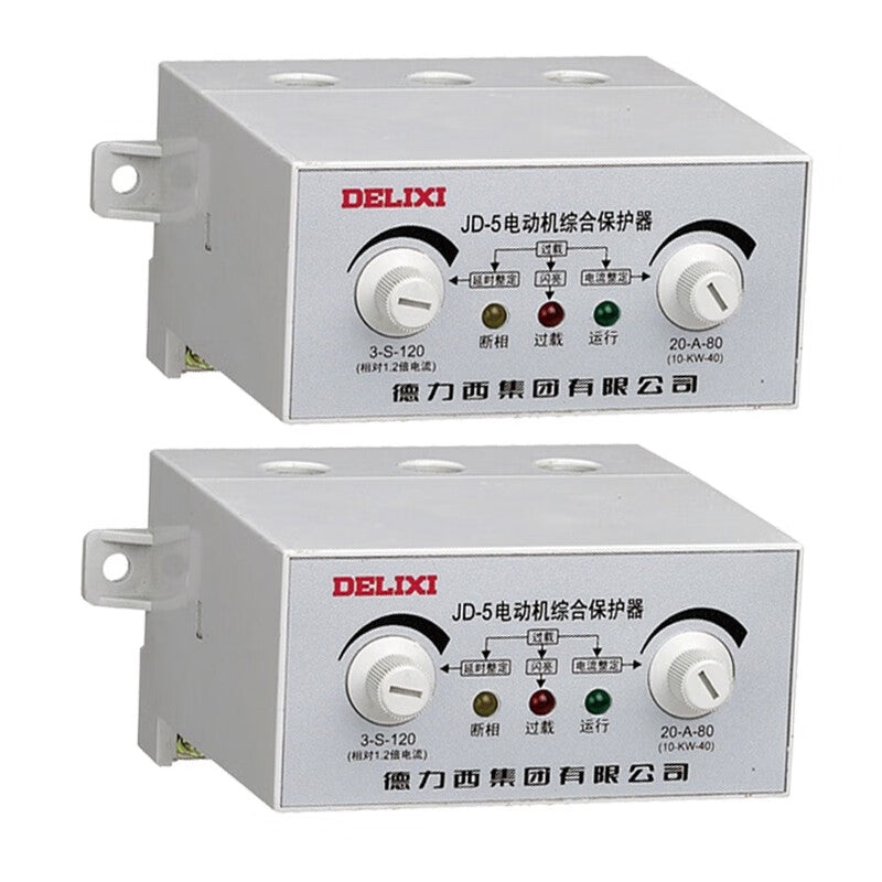 Delixi JD-5 Electric Motor Protector AC380V 1-100A