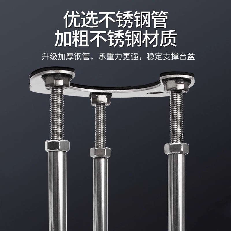Tiger Pavilion Undermount Sink Bracket, Stainless Steel Support Rack for Kitchen Sinks and Bathroom Washbasins