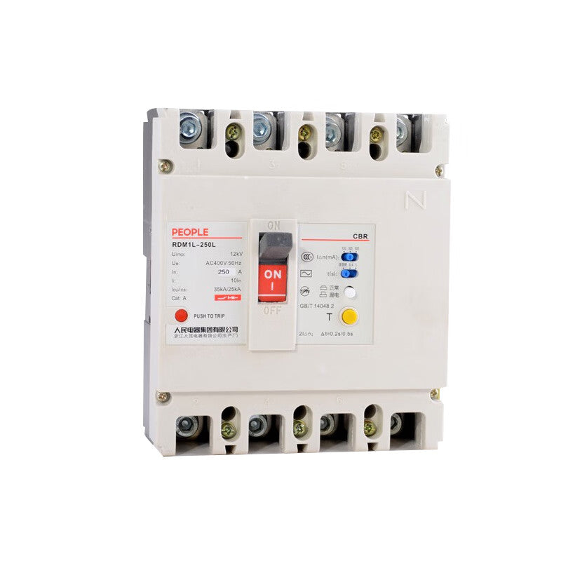 PEOPLE RDM1L Series 180A 4P Air Switch Circuit Breaker