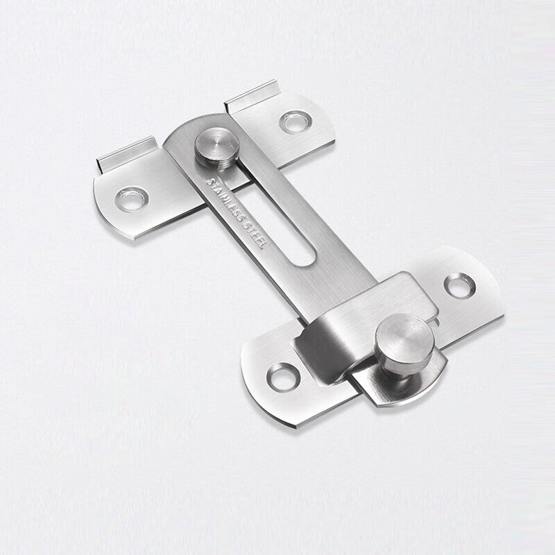 Deyu Crafts Stainless Steel Door Bolt, Anti-theft Door Bolt, Locking Door Socket, Right Angle Large Size