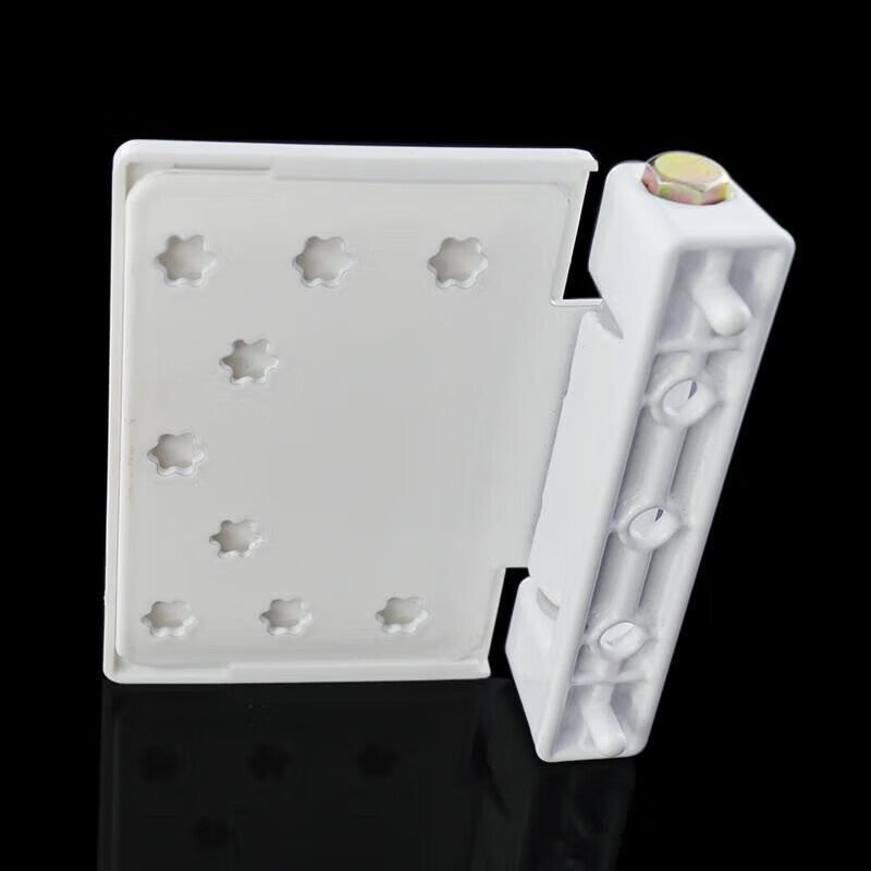 Thousand-speed wheel PVC door and window hinges, bathroom casement window hinges, large panel hinges [pack of 2]