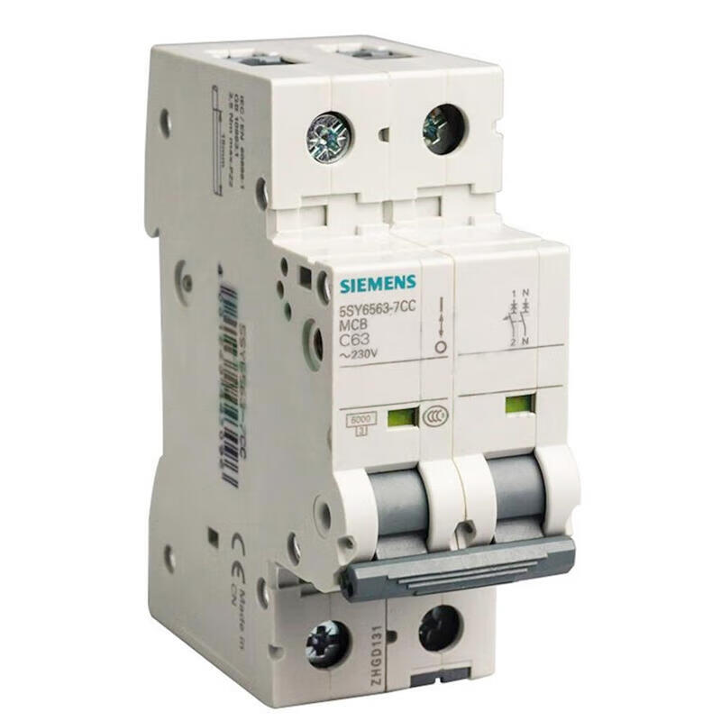 Siemens 5SY6 2P C50 Miniature Circuit Breaker 50A 6kA