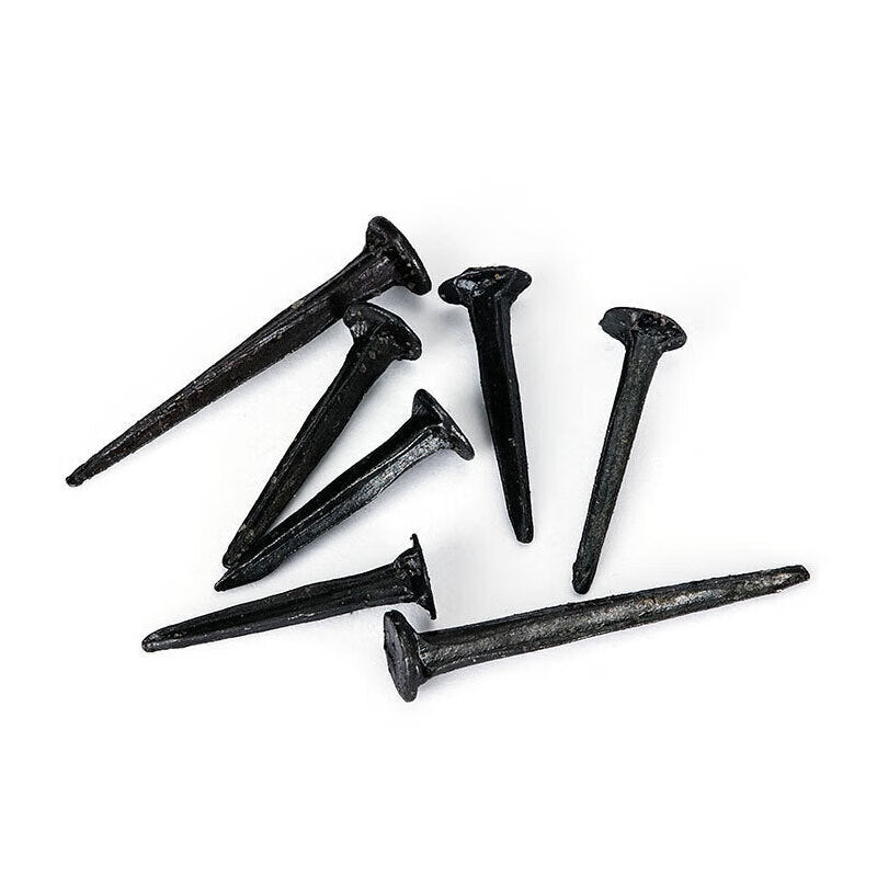 Winstein WSX218 Black Shoe Nails, Square Small Iron Nails, Shoe Repair Nails, 16mm (per kilogram), approximately 3500 pieces