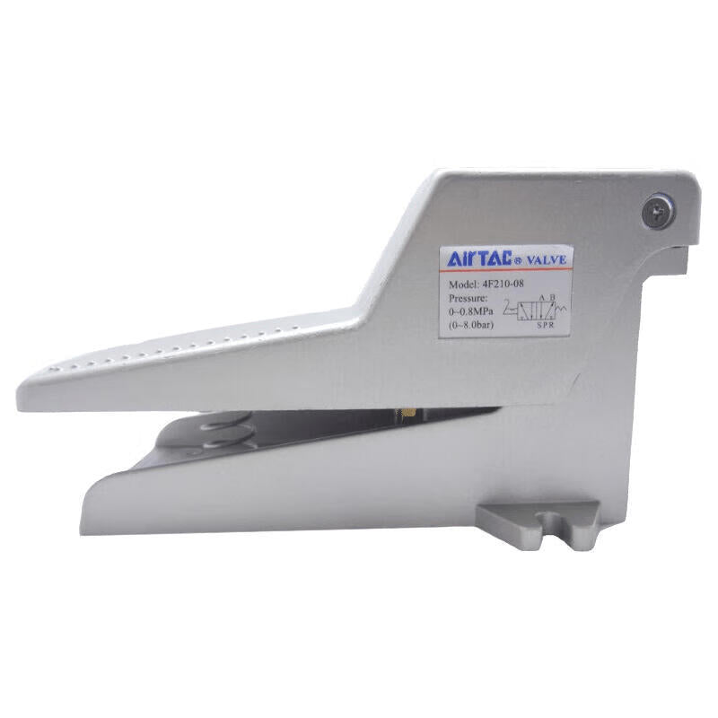 AirTAC 2-position 5-way foot valve; 4F21008