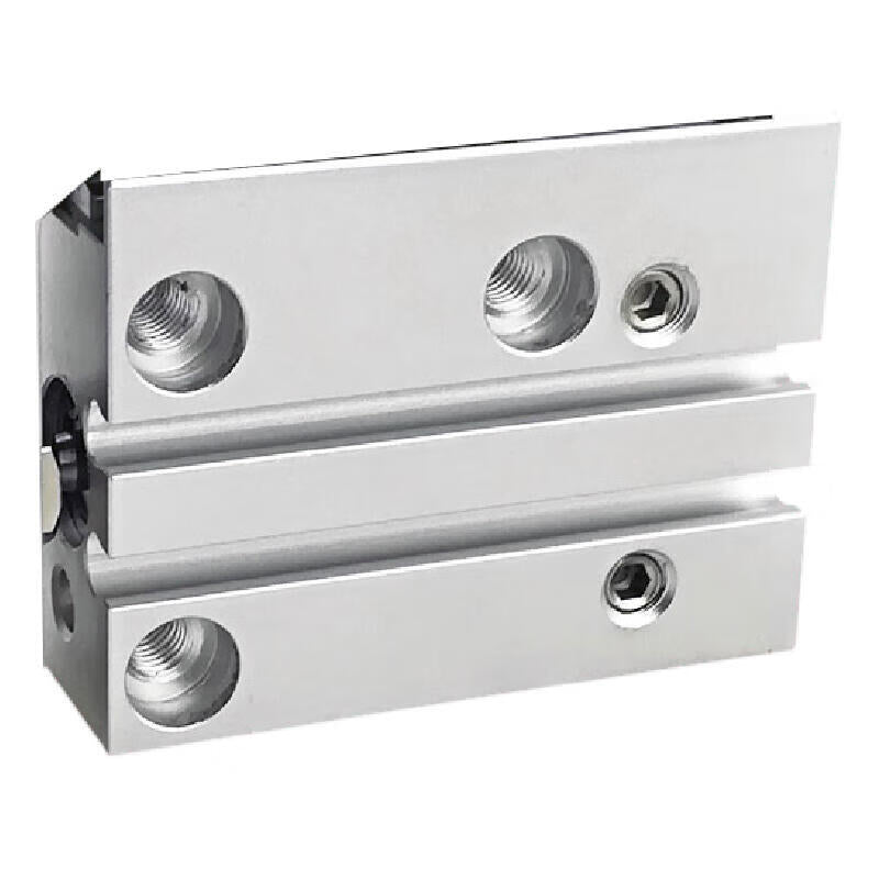 AirTAC side rail type precision slide cylinder, double acting, with magnetic ring; HLH16X10S