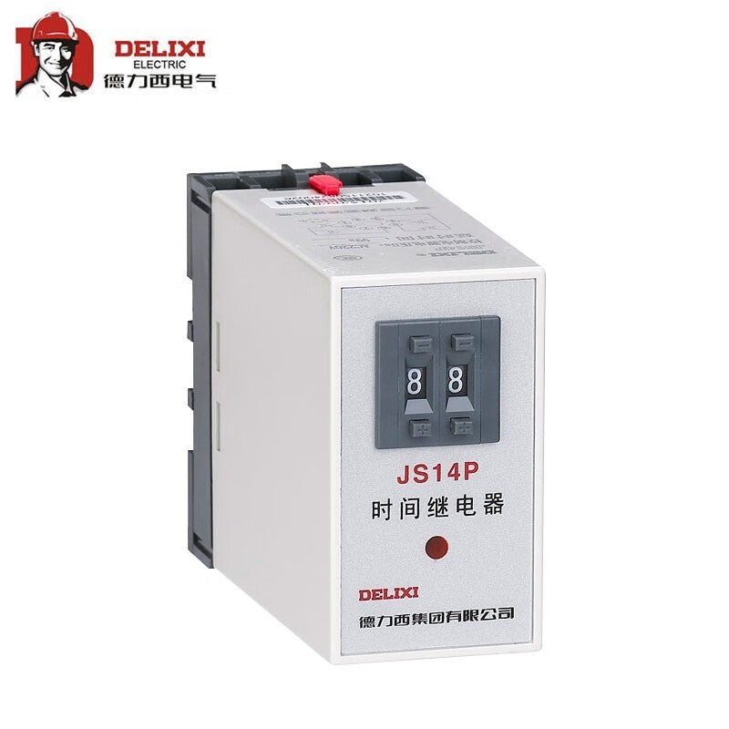 Delixi Electric Time Relay JS14P-D/M 99.9S AC220V
