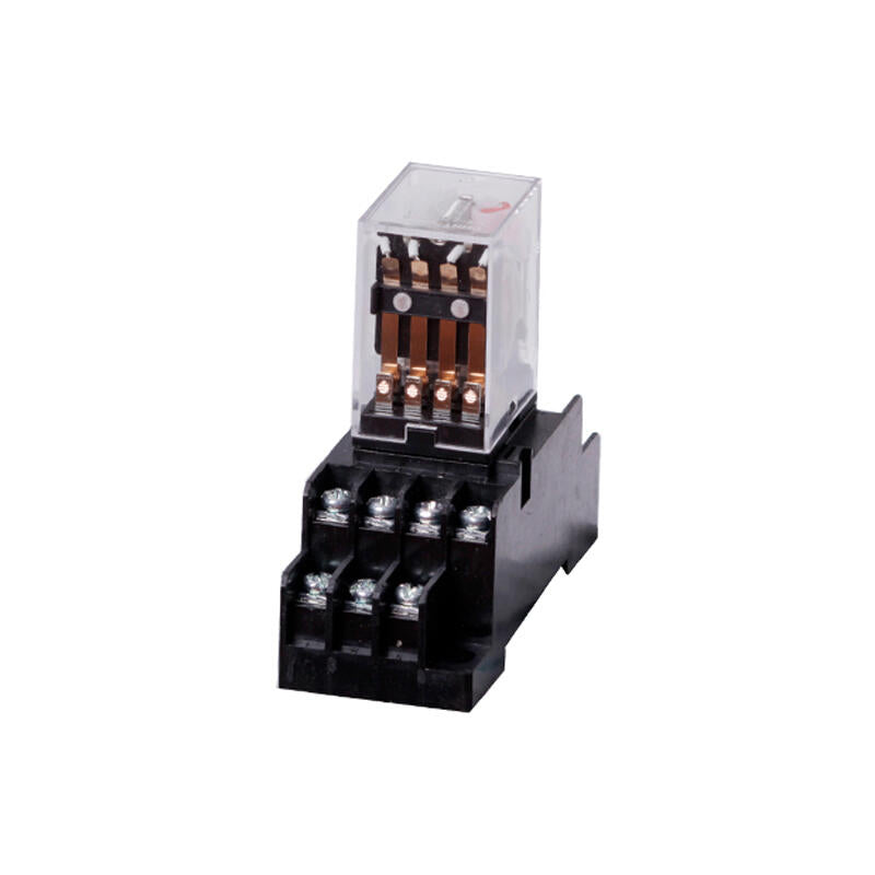 Chint power relay; JZX-22F(D)/4Z plugs into AC380V