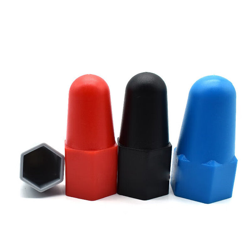 Jing Shi Bolt Protective Caps, 50pcs, Hexagonal Extended Type, for Street Light Bolts and Anchor Bolts, M20*31*45. Unit: Package.