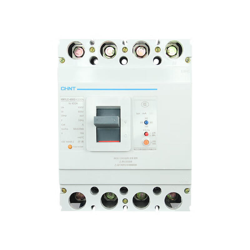 Chint NM1LE-400S Leakage Molded Case Circuit Breaker 400A