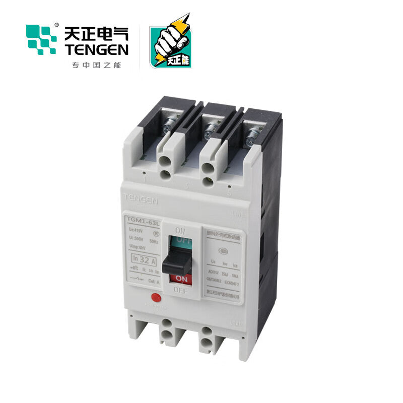 TENGEN TGM1-63L/3300 50A Plastic Case Circuit Breaker Air Switch
