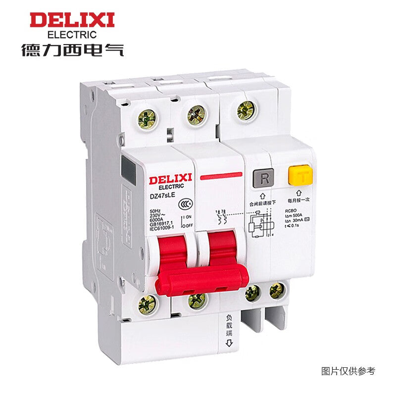 Delixi DZ47sLE 2P D 32A 6KA 30mA DZ47SLEN2D32 miniature leakage protection circuit breaker NW