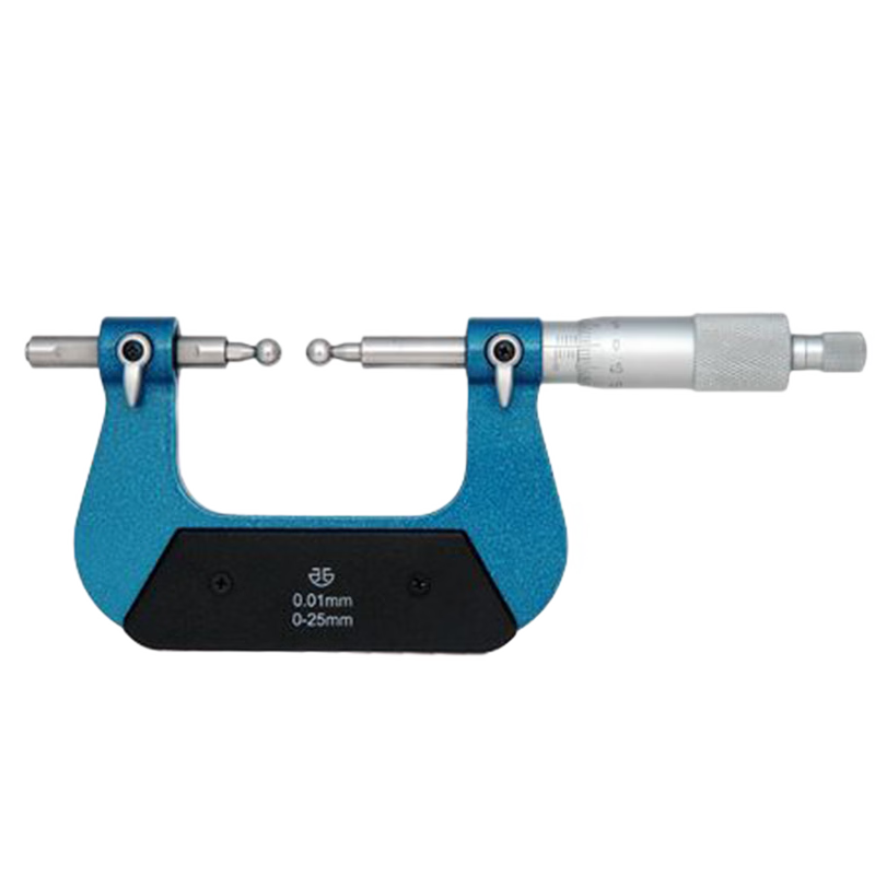 Northwest China, Qinghai Province, Gear Micrometer with Interchangeable Ball Probe, High Precision 0.001mm F0703/φ2.0mm