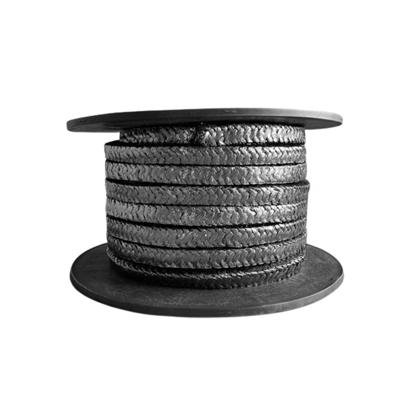 Yonghao Yinghong Graphite Packing Metal Wire Reinforced Wear-Resistant Flexible Graphite Nickel Wire Valve Packing Rope, Customizable 20*20mm, Price Per Meter