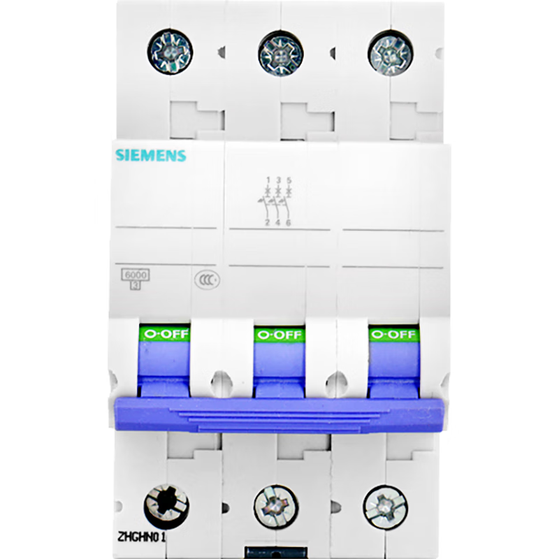 Siemens 5SN6325-7CN 25A 3P 6KA Circuit Breaker