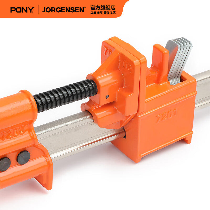 Pony rocker arm F-clamp heavy-duty splicing board clamp steel clamp woodworking clamp strong gripping