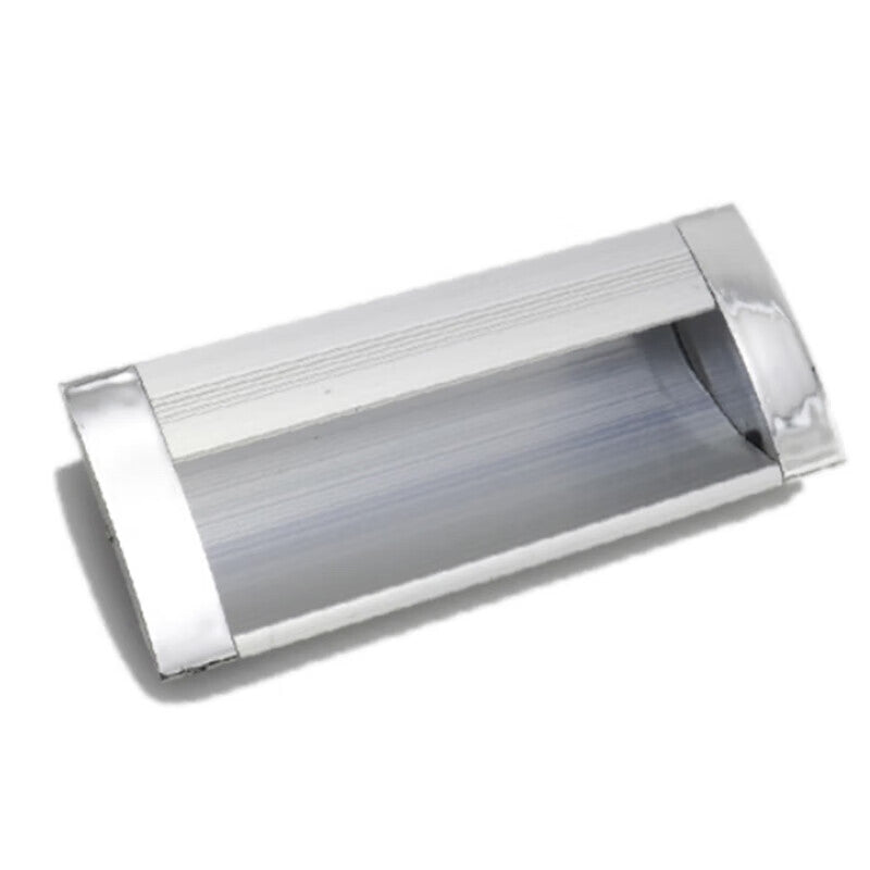 Deyu Crafts Handles, Cabinet Door Handles, Recessed Handles, 10 pieces/pack, Price per pack, Stainless Steel/Regular Style, Silver