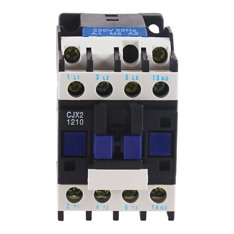 Delixi Electrical AC contactor CJX2 series universal AC contactor rated current 12A 1 normally open 380V CJX21210Q