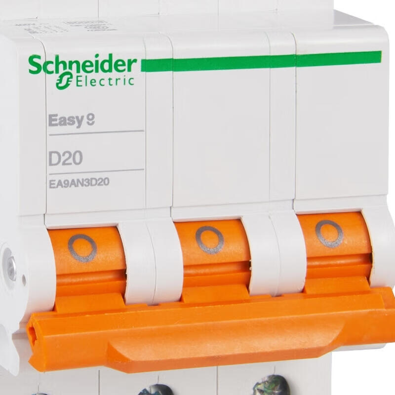 Schneider Electric EA9AN 3P D20A Miniature Circuit Breaker