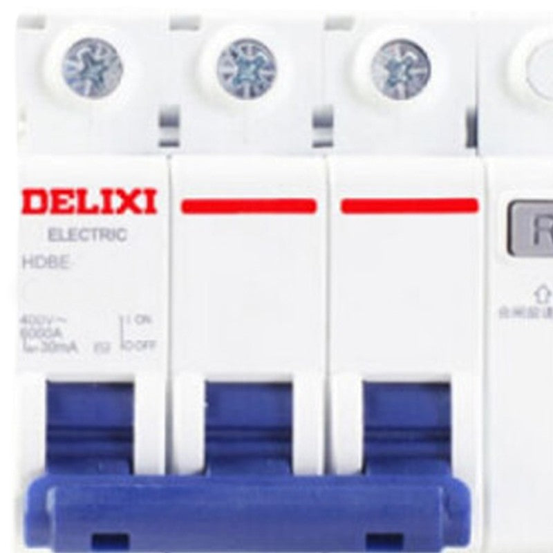 DELIXI Leakage Circuit Breaker Switch HDBE-32LE 6A 100mA