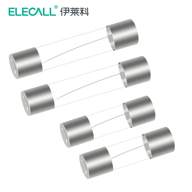 ELECALL fuse overcurrent protection fuse overload protection 5*20mm (pack of 10) 250v fast-blow type