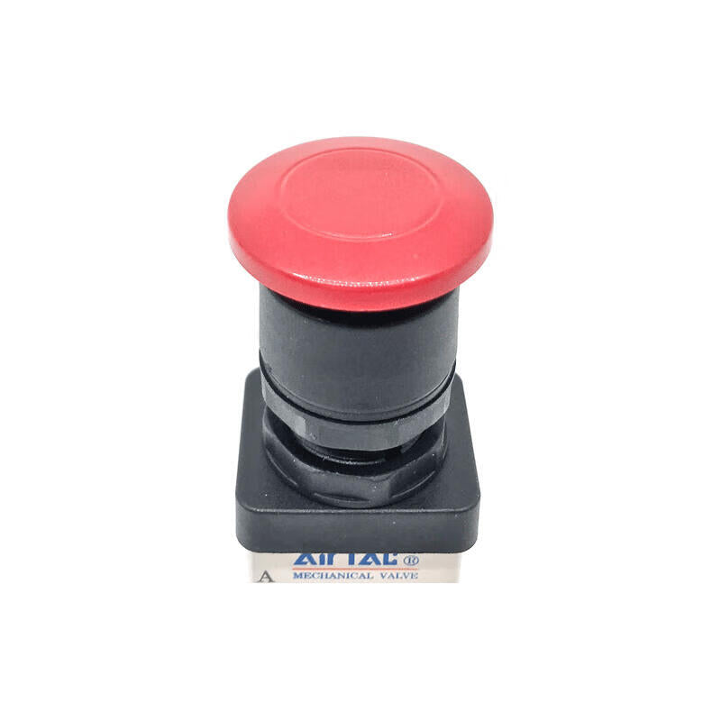 AirTAC Mushroom Head Button Type Manual Valve (1/4); S3PM08R