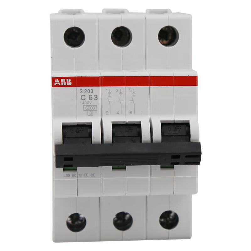ABB S203-C63 S200 Series Miniature Circuit Breaker