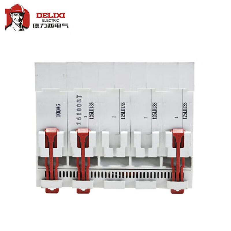 Delixi HDBE-125LE 80A High Current Leakage Circuit Breaker 4P D Type