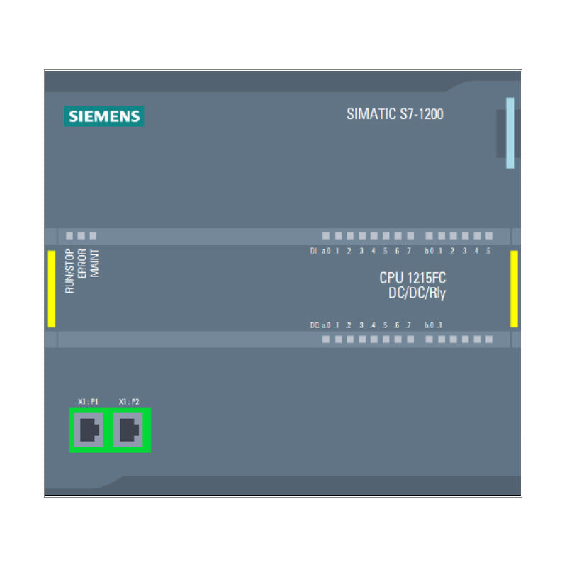 Siemens SIMATIC S7-1200, CPU 1215 FC, compact CPU; 6ES72151HF400XB0
