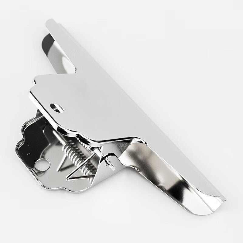 Masford Strong Stainless Steel File Folder 160mm [Pack of 4] Mountain-shaped Metal Clip for Documents, Receipts, and Stationery