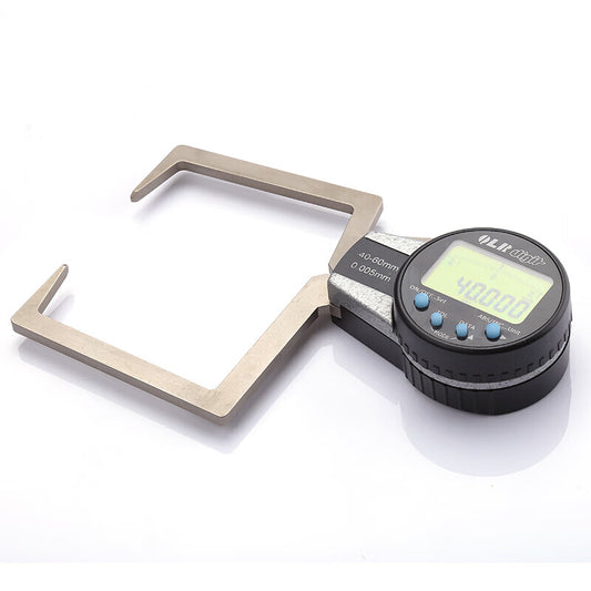 QLR Qinghai Measuring Tools Electronic Digital Display External Caliper Caliper High Precision 0.005mm Groove Measurement 507-22-012/Measuring Range 0-20mm