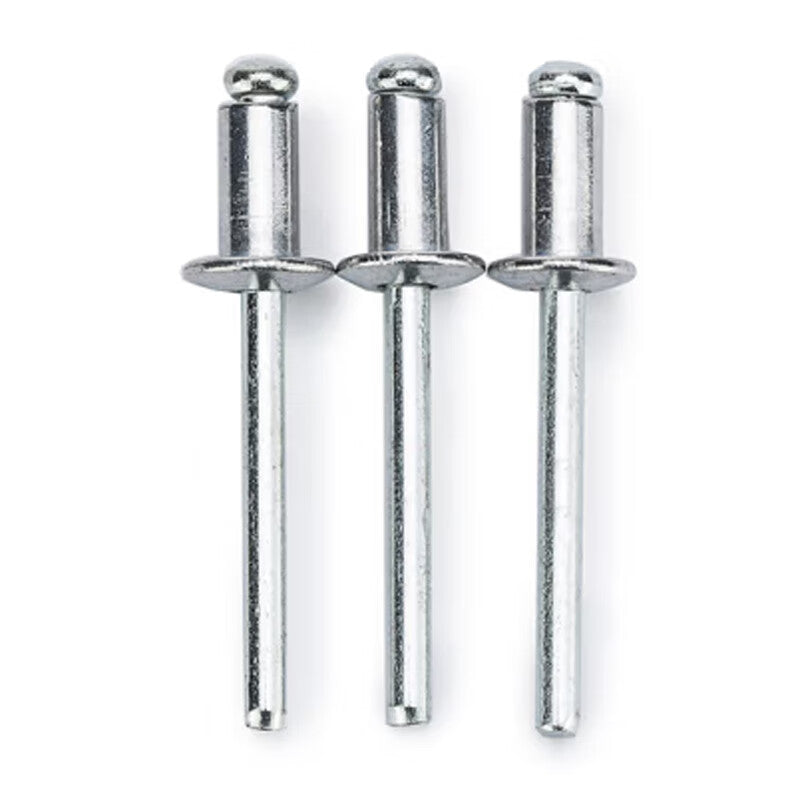 Jing Shi 304 Stainless Steel Semi-Steel Blind Rivets, Open Type Blind Rivets, 304 Housing GB12618, M4*16 (100 pieces) Unit: Package CD024