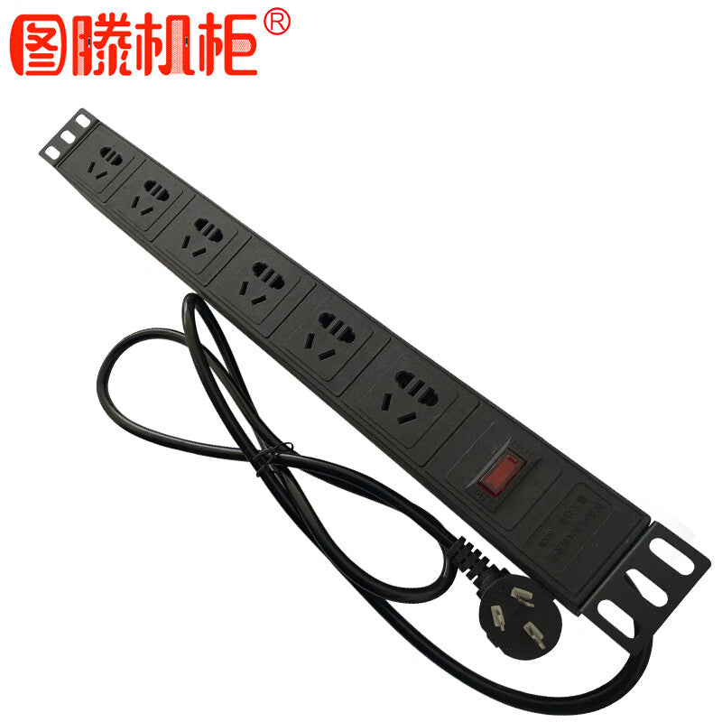 Tuten 10A6 PDU Power Socket with 1.3m Line, 500W