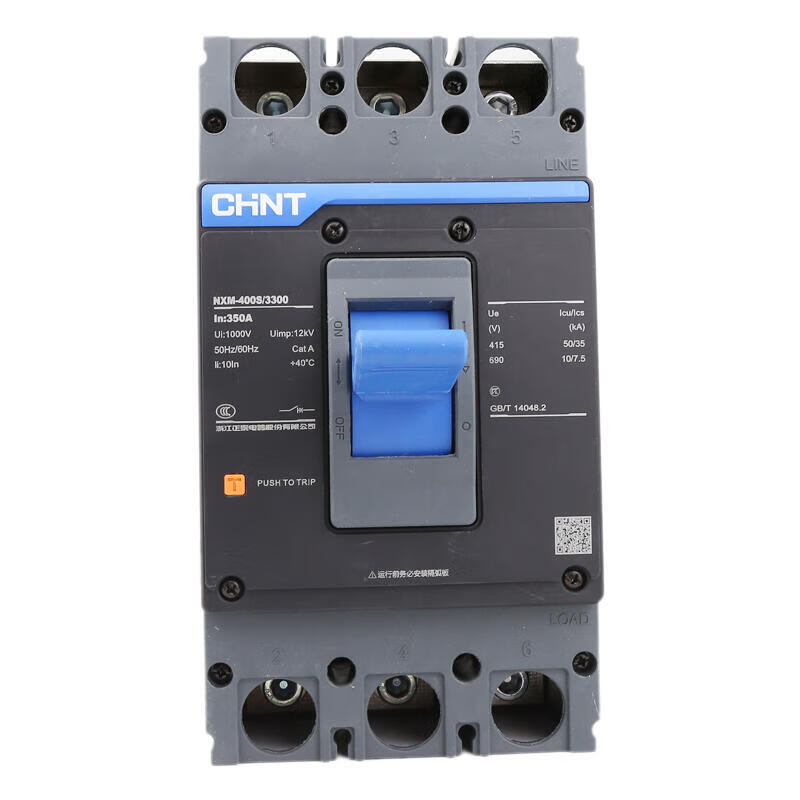 Chint NXM Molded Case Circuit Breaker NXM-400S/3300 350A
