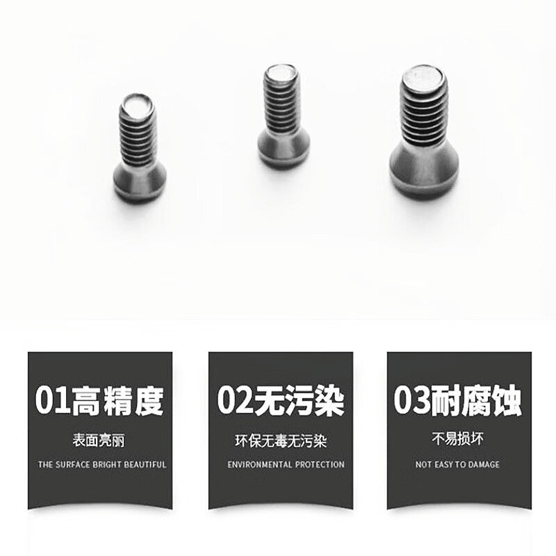 XUTE M2.5*8 (100 pieces) Torx CNC screws, Grade 12.9 high-strength tool holder screws, tool insert, tool disc, and tool press screws.