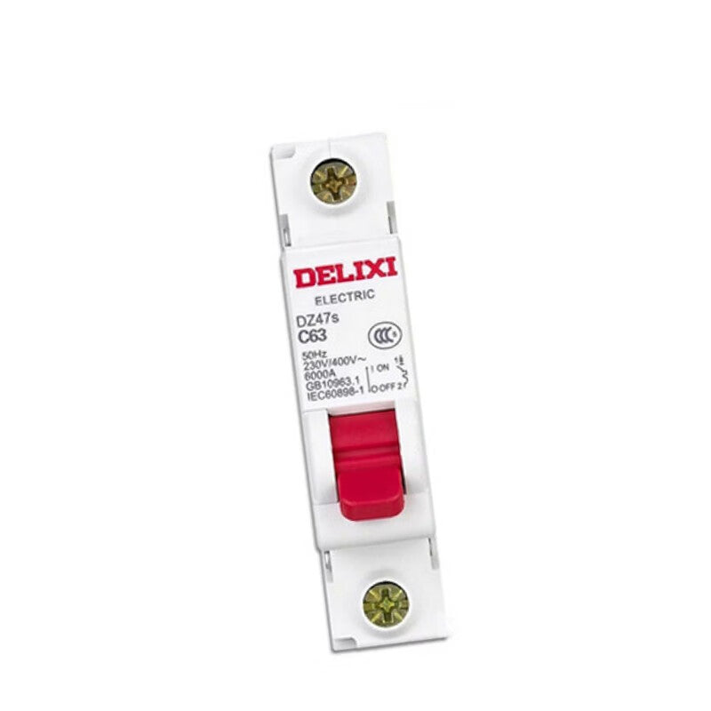 Delixi air switch small circuit breaker DZ47s C type 1P 40A; DZ47SN1C40