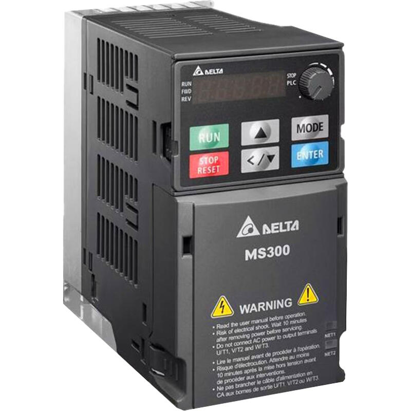 Delta's compact standard vector control inverter MS300 series; VFD1A6MS11ANSAA