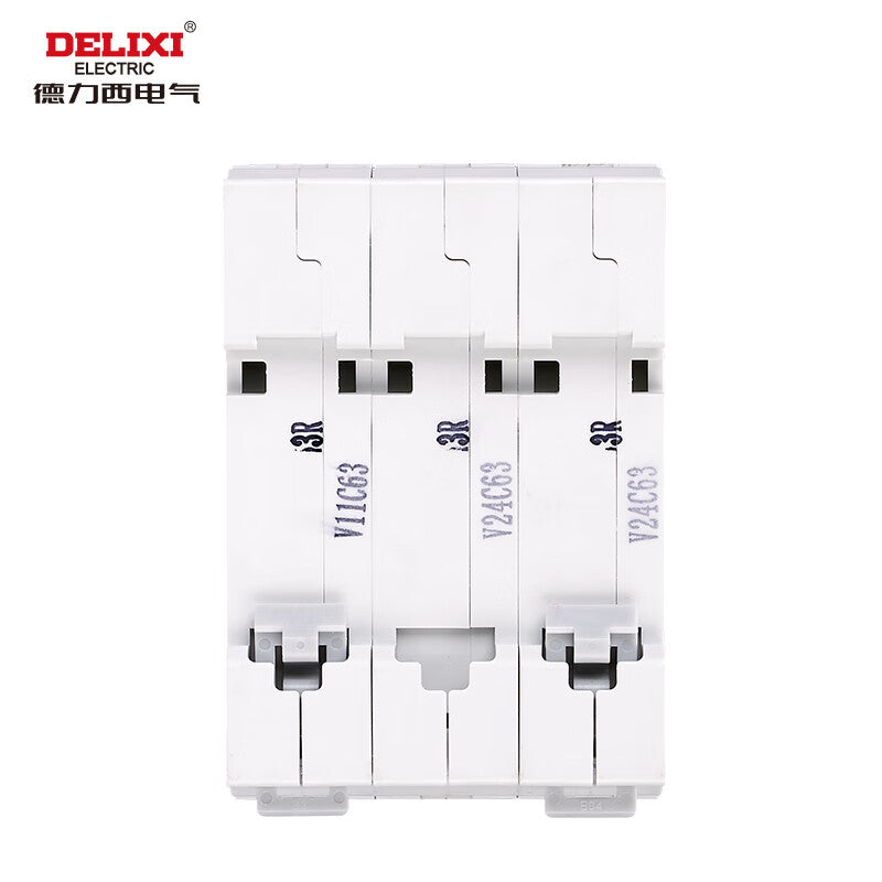 Delixi air switch small circuit breaker DZ47s C type 3P 63A