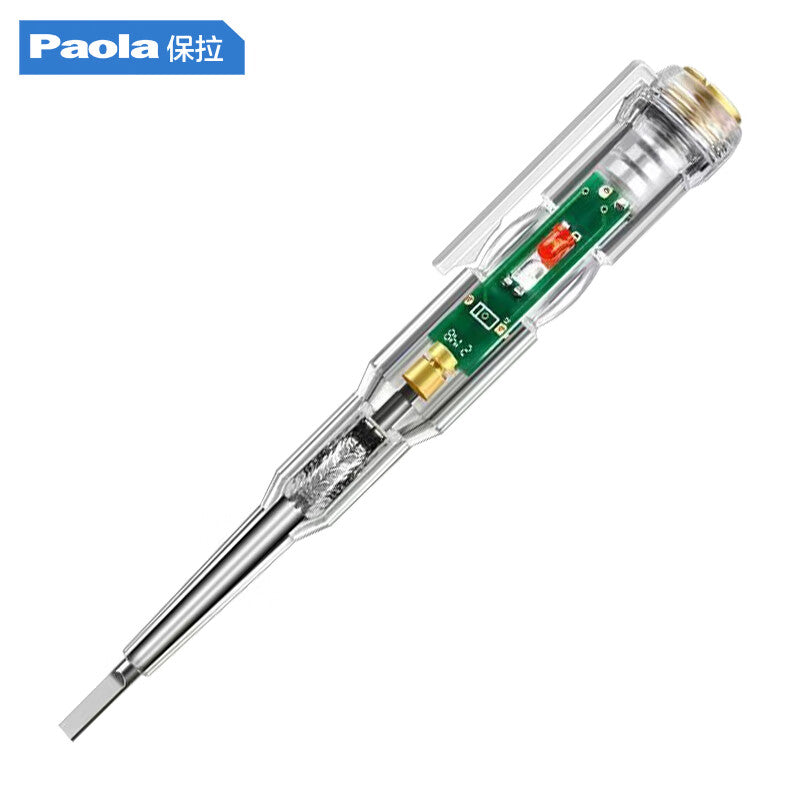 Paula Leakage Tester, High-Brightness Colored Light Intelligent Induction Neutral/Live Wire Continuity Tester 2225