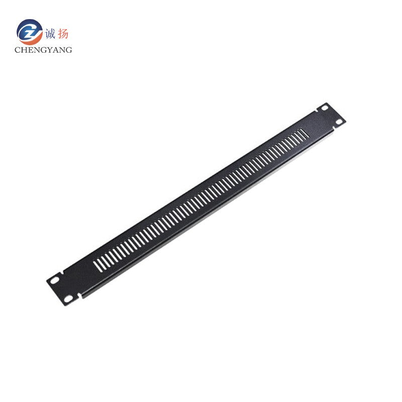 Chengyang CY-JG-MB Thickened 19-inch cabinet black 1U backplane blind plate server chassis white bezel 2U3U4U6U cover 1U cooling model