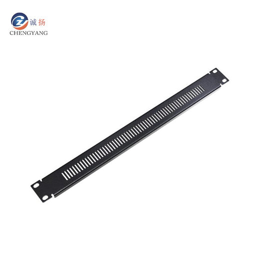 Chengyang CY-JG-MB Thickened 19-inch cabinet black 1U backplane blind plate server chassis white bezel 2U3U4U6U cover 1U cooling model
