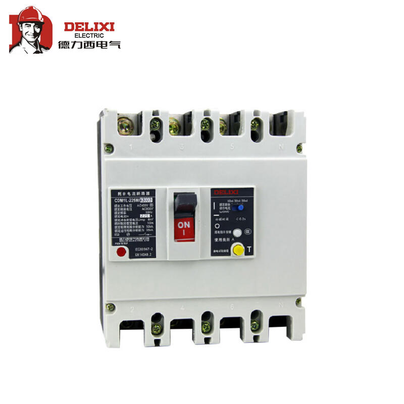 Delixi Electric Circuit Breaker CDM1L-225L - 160A 100-300-500mA