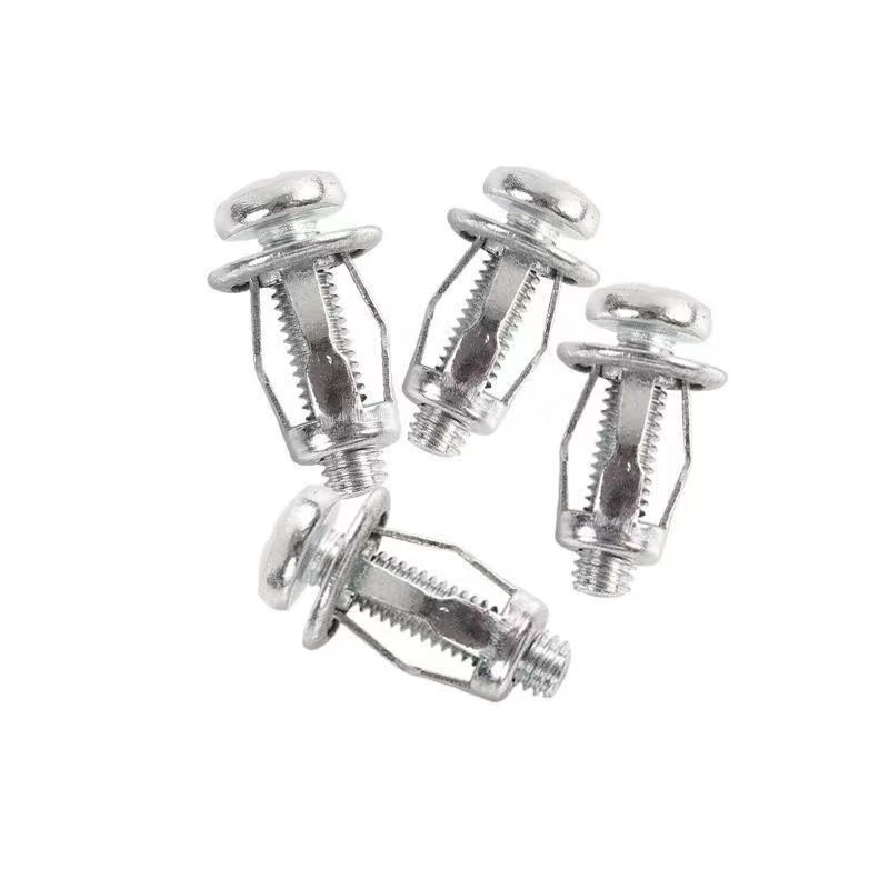 Xiaofeng Precision Manufacturing Petal Expansion Nut Screw Rivet Hollow Fixing Clip M6 (12 mm) [10 pieces]