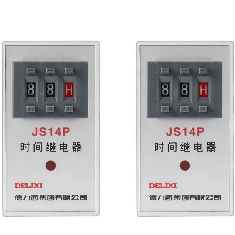 DELIXI ELECTRIC JS14P-99.9M Digital Time Relay AC220V