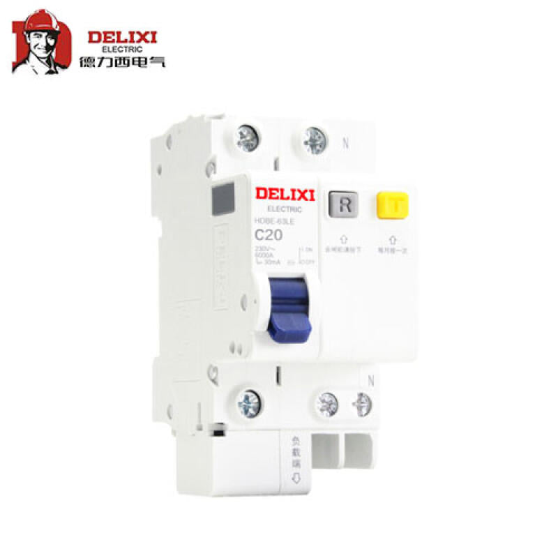 Delixi HDBE-32LE Leakage Circuit Breaker - 20A Protection